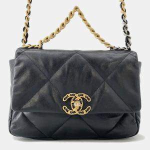 مملوكة مسبقًا حقيبة كتف شانيل سلسلة ماتيلاسيه Coco Mark شانيل19 جلد الخروف