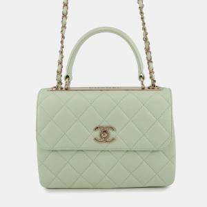 مملوكة مسبقًا Chanel Coco Mark Matelasse Trendy Cc Lambskin Handbag