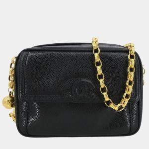 مملوكة مسبقًا Chanel Black Calfskin Camera Bag Mini