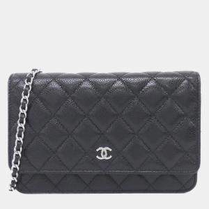 Pre Owned محفظة سلسلة شانيل تايمليس كلاسيك لاين