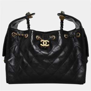 Pre Owned Chanel Small C25 Leather Bag