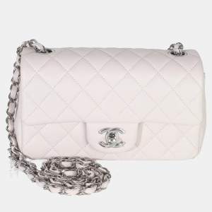 مملوكة مسبقًا Chanel Rectangle Mini Flap Clair Quilted Lambskin Bag