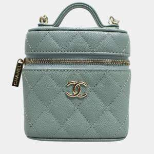 Pre Owned Chanel CC Mini Vanity Case Bag