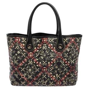 مملوكة مسبقًا Chanel Multicolor CC Coco Printed Coated Canvas Tote
