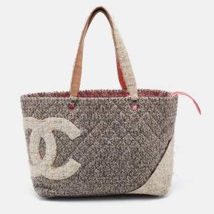 Chanel Multicolor Tweed Cambon Ligne Bag