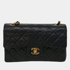 Chanel Black Quilted Leather Flap Bag