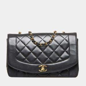 Chanel Black Diana Flap Crossbody