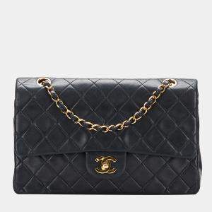 Chanel Black Small Classic Lambskin Single Flap