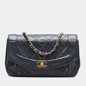 Chanel Black Diana Flap Crossbody Bag