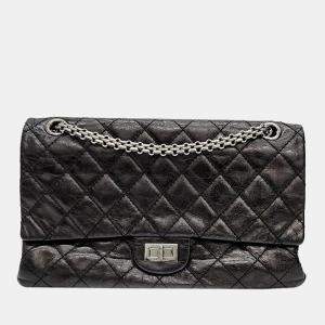 Chanel Black Leather 2.55 Reissue bag