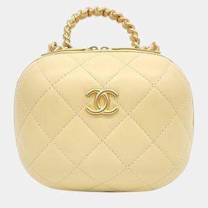 Chanel Top Handle Chain Crossbody Bag