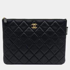 Chanel Black Clutch Bag