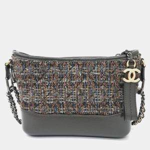 Chanel Tweed Gabrielle Small Hobo Bag