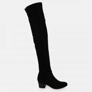 Chanel  Women's Leather Boots - Black - EU 37.5