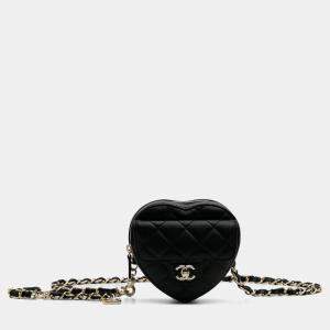 Chanel Mini Lambskin CC in Love Heart Belt Bag