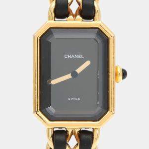 Chanel Premiere Quartz Stainless Steel Women's Wristwatch 20 x 26 mm