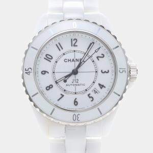 Pre Owned Chanel J12 Automatic Ceramic Men's Wristwatch 39 mm