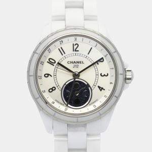 مملوكة مسبقًا Chanel J12 H3404 Automatic White Ceramic Women's Wristwatch 39 mm