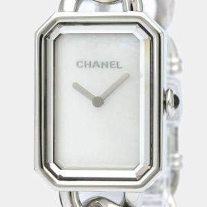 Chanel MOP Stainless Steel Premiere H3251 Women's Wristwatch 20 mm