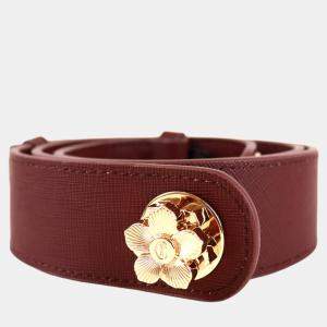 Charriol Bordeaux Leather  W-Belts