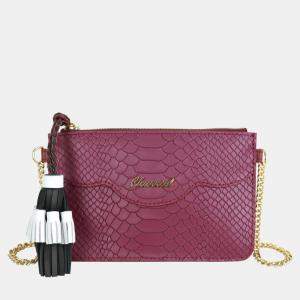 Charriol Mulberry Leather PALAIS ROYAL Clutch Bag