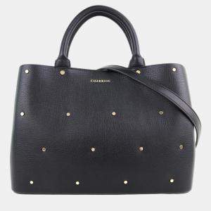 Pre Owned Charriol Red Leather Coralie Handbag