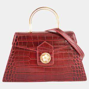 Charriol Bordeaux Leather Laetitia Crossbody