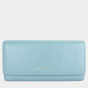 Charriol Light Blue Leather  Wallet