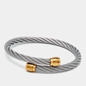Charriol Celtic Cable Gold Tone Stainless Steel Bracelet