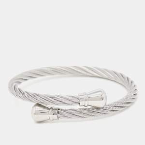 Charriol Silver Twisted Cable Celtic Bracelet