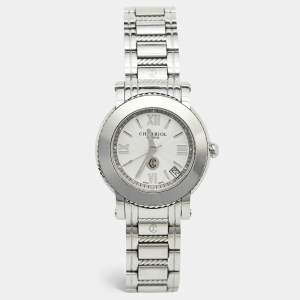 Pre Owned Charriol Silver Stainless Steel Parisii P33 Women's Wristwatch 33MM