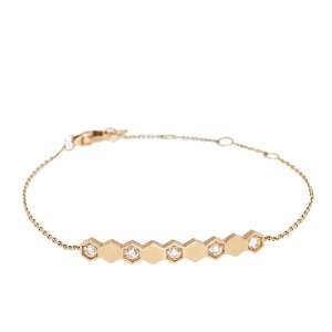 Chaumet Bee My Love Diamond 18K Rose Gold Bracelet