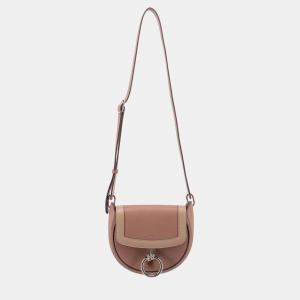 Chloe Pink Leather Shoulder Bag