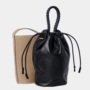 Chloe Brown & Black - Leather - Medium Bucket Shoulder Bag