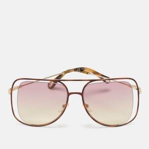 Chloe Pink Gradient CE130S Poppy Square Sunglasses