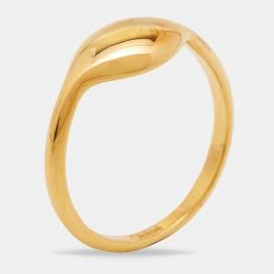 Chloe Gold Tone Ring Size 54
