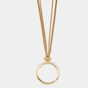 Chloe Gold Tone Long Necklace
