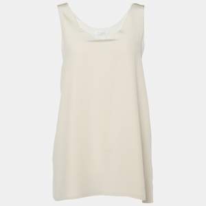 Chloé Light Pink Silk Tank Top S