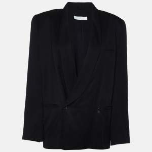 Chloe Black Double Breasted Blazer S