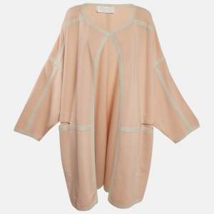 Chloe Pastel Pink Cashmere Knit Cardigan S