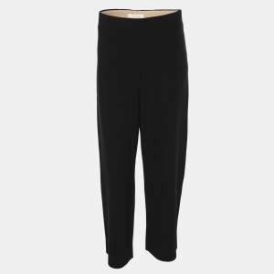 Chloe Black Crepe Trousers S