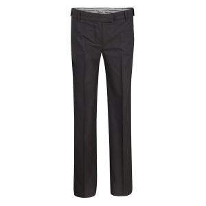 Pre Owned Chloe Brown and Navy Blue Striped Flared Pants S