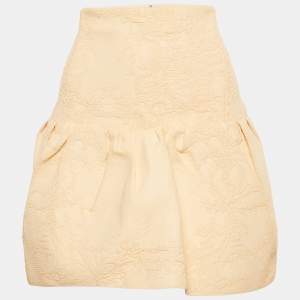 مملوكة مسبقًا تنورة كلوي فلونس صغيرة جاكار زهري بانسي مقاس متوسط - ميديم