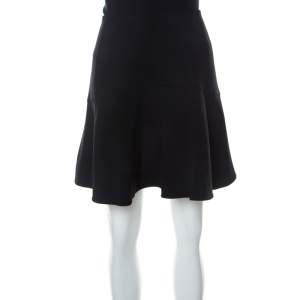 Pre Owned Chloe Black Crepe A-Line Short Skirt M
