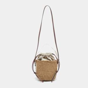 Chloé Natural Fiber Small Woody Basket Bag