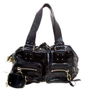 Pre Owned Chloe Black Patent Leather Betty Bag