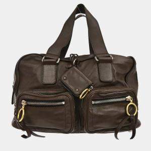Pre Owned Chloe Brown Betty Handbag