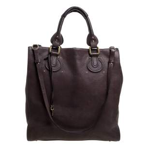 Chloe Brown Leather Aurore Pure Paddington Tote