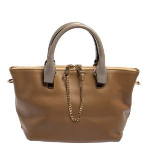 Chloe Multicolor Leather Small Baylee Tote