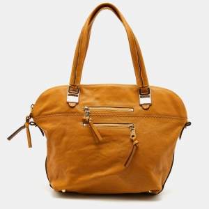 Chloe Tan Leather Angie Hobo